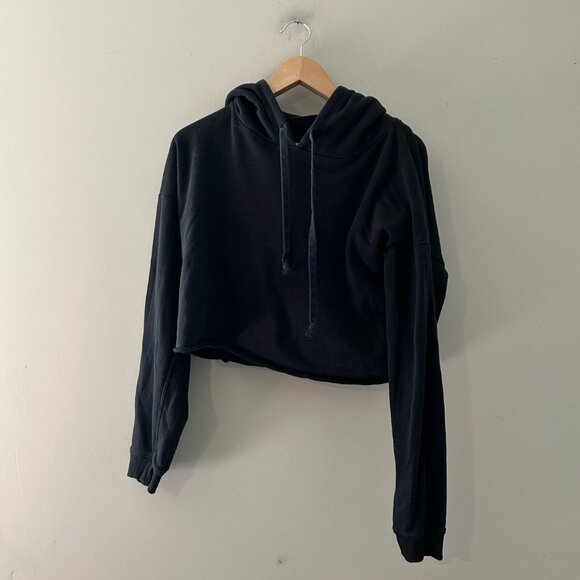 American Eagle‎ cropped hoodie Abercrombie Aerie Old Navy Madewell sweatshirt - Picture 2 of 6